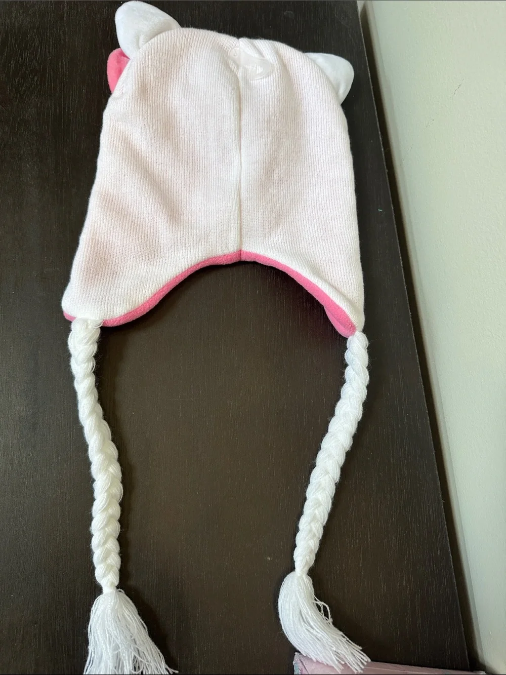 Hello Kitty Plush Hat and Pink Stationery Gift Set